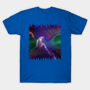 Jellyfish in Roaring Waves of Blur T-Shirt